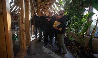 IMPORTANTE OBRA DE AMPLIACIÓN DE LA PRIMERA ESCUELA SUSTENTABLE EN EL PAÍS EN MAR CHIQUITA 