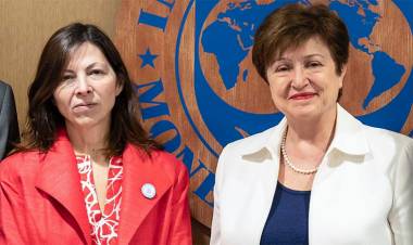 BATAKIS ESTUVO TRES HORAS EN SEDE DEL FMI DEJANDO UNA IMPRESIÓN “MUY POSITIVA”: LOS EJES DE LA REUNIÓN CON GEORGIEVA