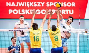 LA SELECCIÓN ARGENTINA NO PUDO CON BRASIL Y LE DIJO ADIÓS AL MUNDIAL DE VÓLEY