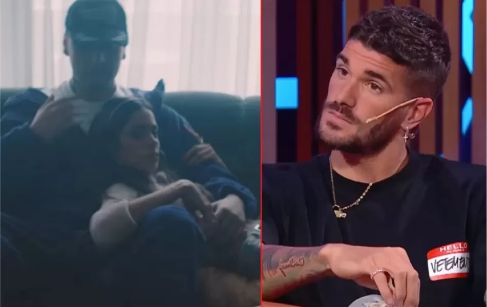 RODRIGO DE PAUL Y LA REACCIÓN DE LUEGO DE VER EL BESO APASIONADO DE "TINI" CON TIAGO PZK