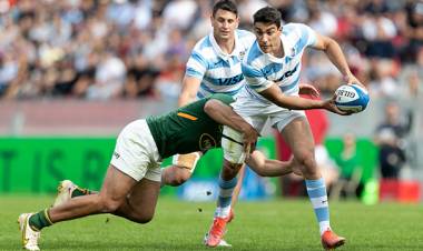 CAÍDA DE LOS PUMAS ANTE SUDÁFRICA EN EL RUGBY CHAMPIONSHIP