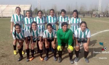 EN NUEVA GALIA PASÓ LA SEXTA DEL FÚTBOL FEMENINO REGIÓN SUR DE SAN LUIS, LAS LOCALES LAS ÚNICAS QUE GANARON Y SON ESCOLTAS DE BAP