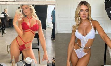 PARA ENMARCAR: LUCIENDO LENCERÍA, ESPECTACULARES FOTOS Y VIDEO DE CAMILA HOMS