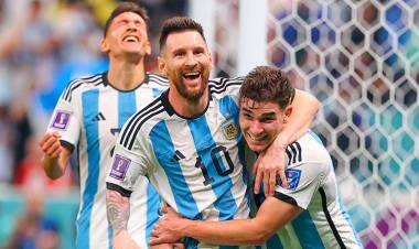 ARGENTINA GOLEÓ A CROACIA Y EL DOMINGO JUGARÁ LA FINAL DE LA COPA DEL MUNDO