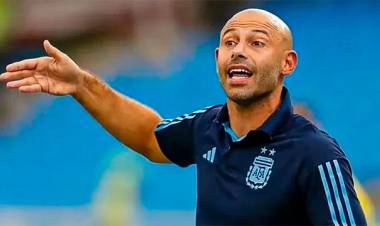 CONFIRMADO: JAVIER MASCHERANO CONTINUARÁ COMO ENTRENADOR DE LA SELECCIÓN SUB 20