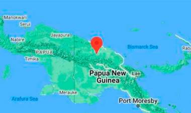 UN SISMO DE MAGNITUD 7 SACUDE EL NOROESTE DE PAPÚA NUEVA GUINEA