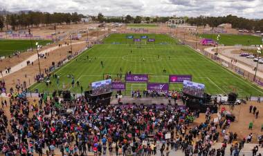 EL GOBERNADOR DE SAN LUIS INAUGURÓ LA PRIMERA ETAPA DE LA VILLA DEPORTIVA EN LA CIUDAD CAPITAL