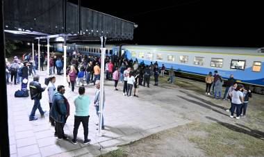 EL PRÓXIMO SÁBADO LLEGARÁ EL SERVICIO REGULAR DEL TREN DE PASAJEROS A LA LOCALIDAD SANLUISEÑA DE BEAZLEY