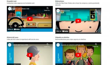 EN TODO EL PAÍS PRESENTARON PROGRAMA DE CONTENIDOS EN EDUCACIÓN VIAL PARA TRABAJAR EN LAS AULAS