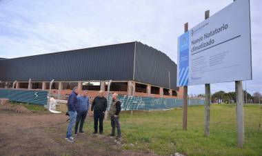 "EL NATATORIO CUBIERTO Y CLIMATIZADO DE SANTA CLARA DEL MAR SERÁ UNA REALIDAD" 