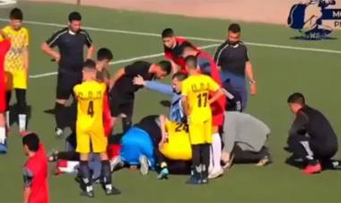 CONMOCIÓN EN PLENO PARTIDO: FUTBOLISTA DE 17 AÑOS MURIÓ TRAS DURA PATADA