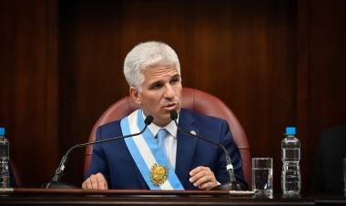 MENSAJE COMPLETO DEL GOBERNADOR CLAUDIO POGGI EN LA APERTURA DE SESIONES ORDINARIAS DE LA LEGISLATURA DE SAN LUIS