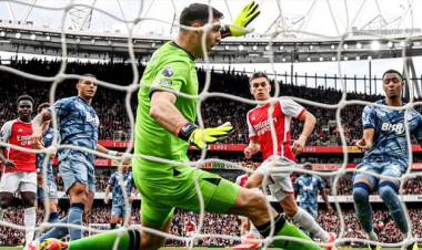 VIDEO: ESPECTACULAR ATAJADA DE DIBU MARTÍNEZ QUE RECORDÓ UNA JUGADA DEL MUNDIAL