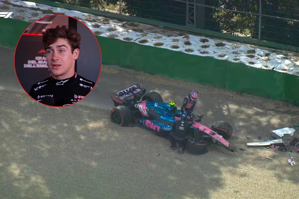 COLAPINTO TRAS EL CHOQUE EN IMOLA: "ES UNA PENA, TENÍAMOS POTENCIAL PARA PELEAR"