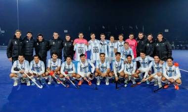 HOCKEY CÉSPED: LOS LEONES EN SEMIFINALES TRAS GOLEAR A URUGUAY