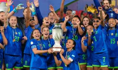 BRASIL CAMPEÓN DE LA COPA AMÉRICA FEMENINA DE FÚTBOL TRAS VENCER A COLOMBIA