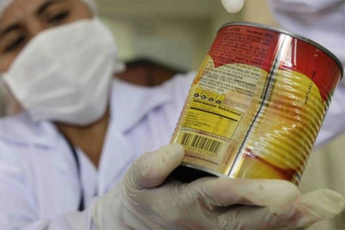 SENASA ALERTA POR RIESGO DE BOTULISMO EN LATAS DAÑADAS