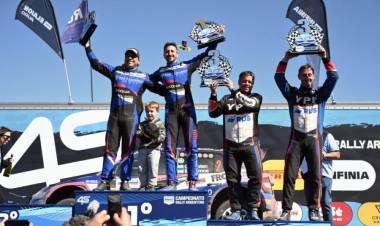 RALLY DE SAN LUIS: PASTEN GANÓ EL NACIONAL Y “ESPY” GONZÁLEZ EL PROVINCIAL