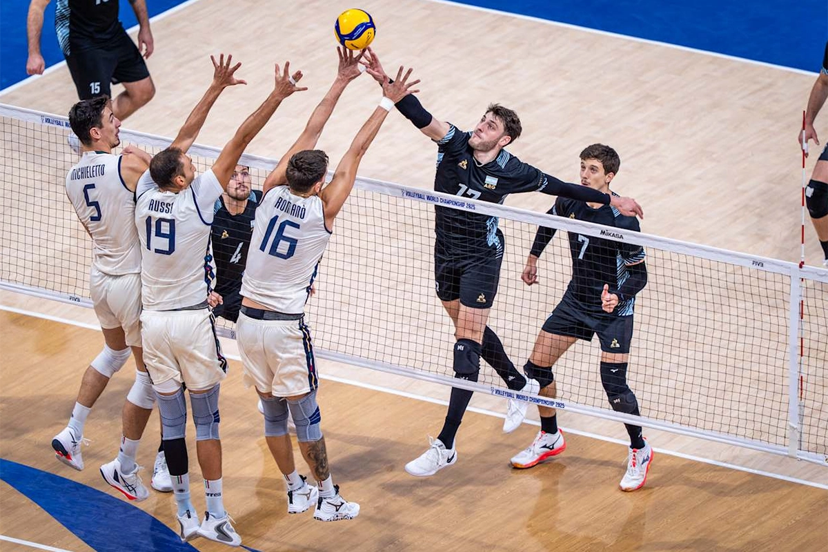 ARGENTINA CAYÓ ANTE ITALIA Y QUEDÓ ELIMINADA DEL MUNDIAL DE VÓLEY