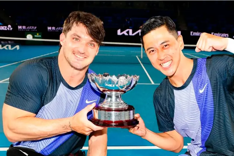 HISTORIA EN EL TENIS ADAPTADO ARGENTINO: GUSTAVO FERNÁNDEZ GANÓ EL ABIERTO DE AUSTRALIA
