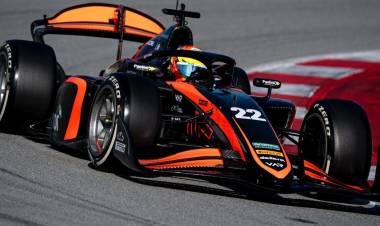 Fórmula 2: Varrone remontó diez puestos y terminó 12° en Austria