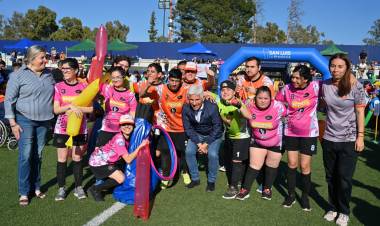 Fútbol 5 Adaptado: 16 instituciones disputaron la final en San Luis