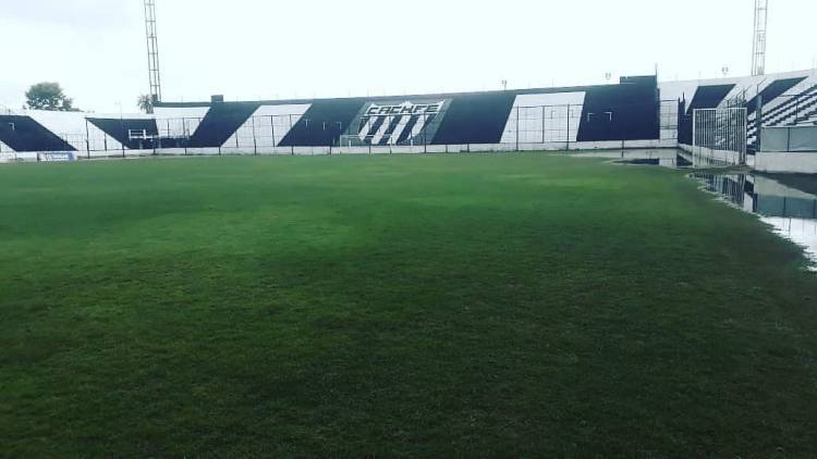ASÍ ESTÁ AHORA LA CANCHA DE CHACO FOR EVER DESPUÉS DE LA INTENSA LLUVIA