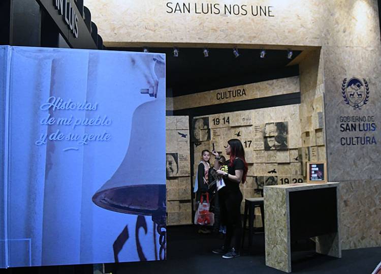 DIARIO PRENSA FUE UNA DE LAS 6 MIL PERSONAS QUE VISITARON EL STAND DE SAN LUIS
