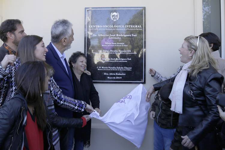 SE INAUGURÓ EN SAN LUIS EL CENTRO ONCOLÓGICO INTEGRAL, UNA OBRA CON UN INMENSO SENTIDO SOCIAL