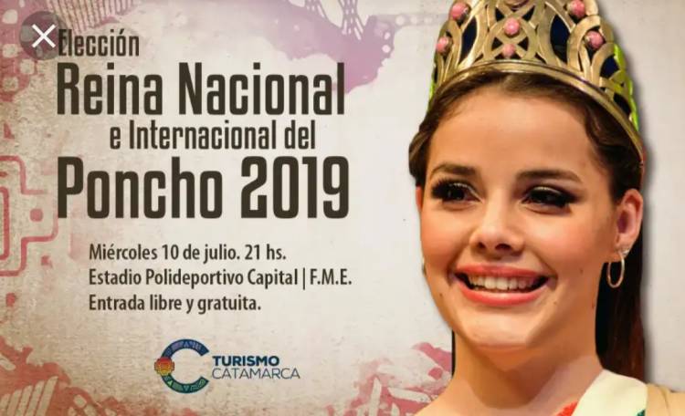 CATAMARCA: SE ELIGE HOY A LA REINA NACIONAL E INTERNACIONAL DEL PONCHO