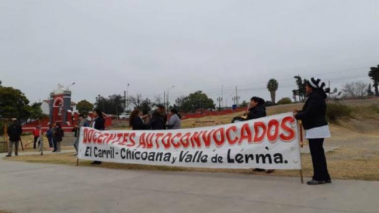 CONTINÚA EL PARO DOCENTE EN SALTA 