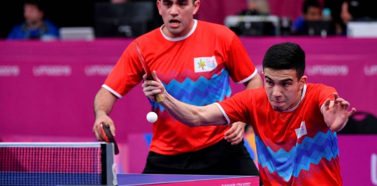 GASTÓN ALTO Y HORACIO CIFUENTES ESTÁN EN LA FINAL DEL TENIS DE MESA