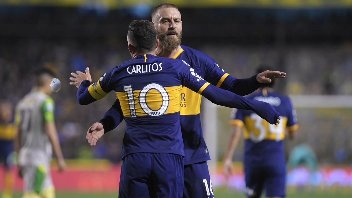 BOCA VENCIÓ A ALDOSIVI POR 2 A 0, CON EL DEBUT DE DANIELE DE ROSSI EN LA BOMBONERA 
