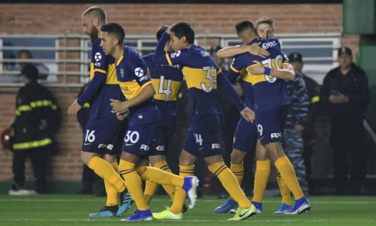 BOCA LE GANÓ 1 A 0 A BANFIELD Y SE TREPÓ A LA PUNTA, PERO DEJÓ MUCHAS DUDAS