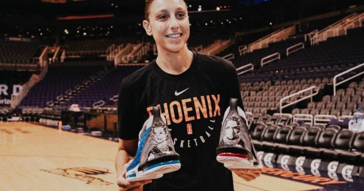 DIANA TAURASI, LA ESTRELLA ARGENTINA DEL BÁSQUETBOL ESTADOUNIDENSE QUE USA ZAPATILLAS CON LA IMAGEN DE EVA PERÓN