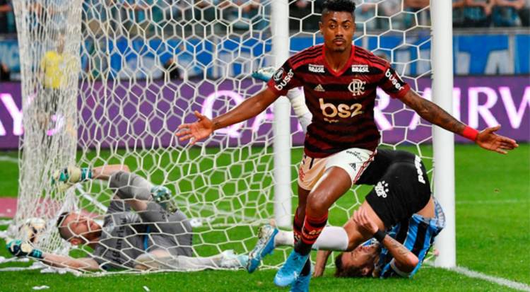 LIBERTADORES: GREMIO Y FLAMENGO EMPATARON 1 A 1, EN EL PARTIDO DE IDA DE LA OTRA SEMIFINAL