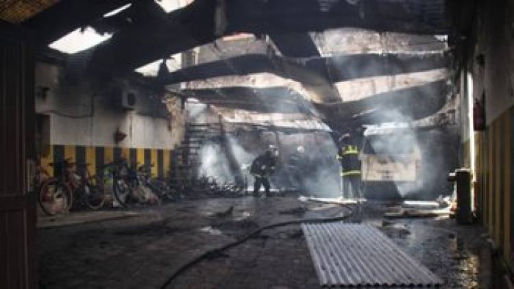 MAR DEL PLATA: SE INCENDIÓ UN HOTEL DONDE SE ENCUENTRAN ALOJADOS JÓVENES DE LOS TORNEOS EVITA