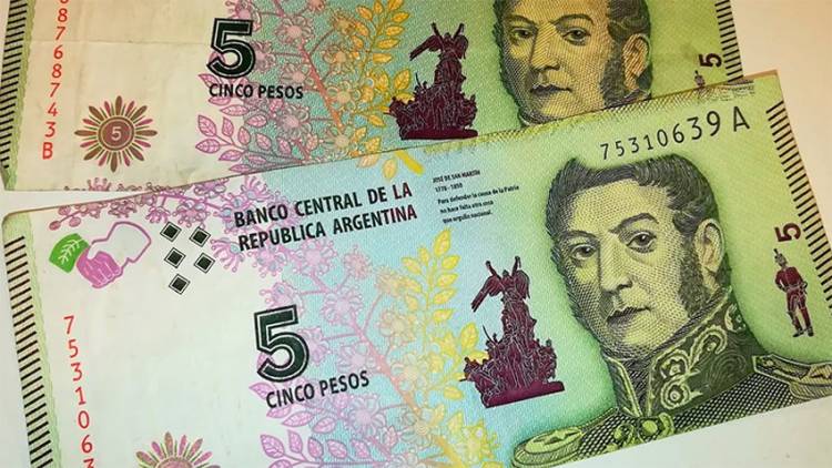 AL BILLETE DE $5 LE QUEDAN POCOS MESES: HASTA CUÁNDO PODRÁ USARSE