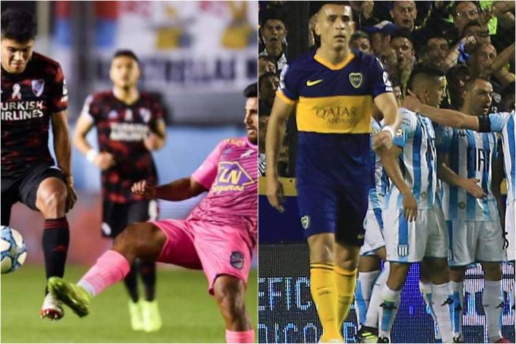 RIVER RESCATÓ UN EMPATE ANTE ARSENAL Y RACING LE QUITÓ EL INVICTO A BOCA EN EL ARRANQUE DE UNA NUEVA FECHA DE LA SUPERLIGA
