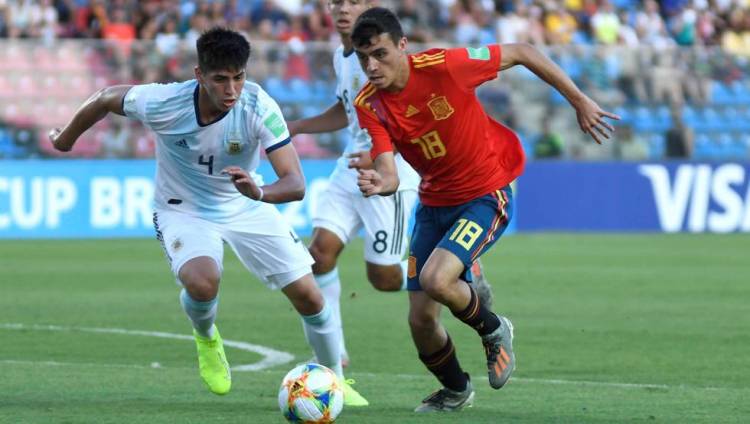 MUNDIAL SUB 17: LA SELECCIÓN ARGENTINA DEBUTÓ ANTE ESPAÑA CON UN EMPATE SIN GOLES