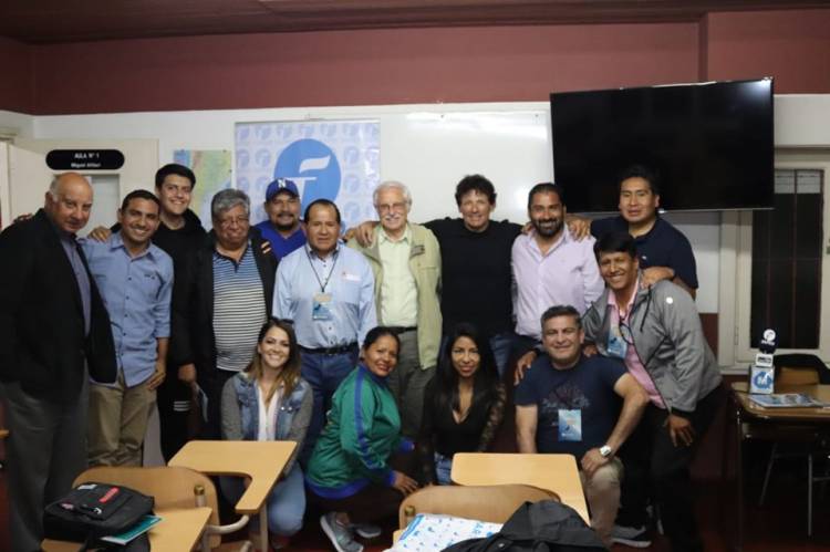 EN MAR DEL PLATA SE DESARROLLA EL CURSO INTERNACIONAL DE PERIODISMO DEPORTIVO Y EL ÚNICO PARTICIPANTE ARGENTINO ES DE VILLA MERCEDES