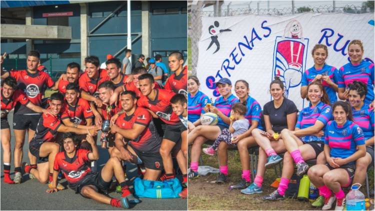 MERCEDES RUGBY Y LAS SIRENAS, SE CORONARON LOS CAMPEONES DEL RUGBY PROVINCIAL EN LA PEDRERA