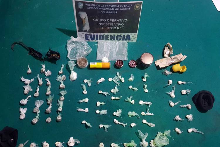 OPERATIVO ANTIDROGAS EN SALTA