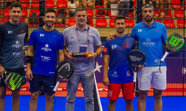 TEMPRANA DESPEDIDA DEL MORUMBÍ: MAXI Y SANYO QUEDARON ELIMINADOS EN OCTAVOS DE FINAL EN EL SÃO PAULO OPEN 2019 DE PADEL