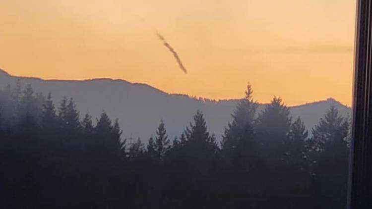 EE.UU.: UNA“BOLA DE FUEGO” ATRAVESÓ EL CIELO EN OREGÓN