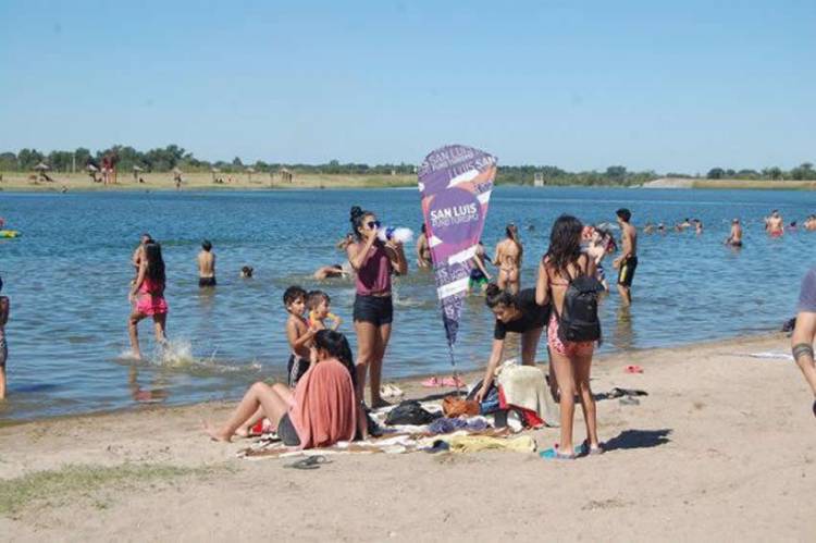 EL VERANO SE HACE SENTIR CON ALTAS TEMPERATURAS EN TODA LA PROVINCIA DE SAN LUIS