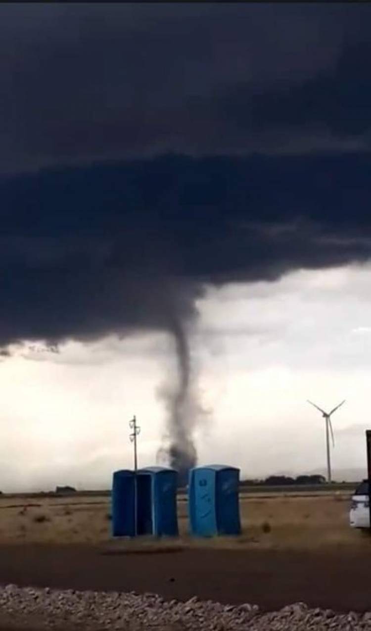BAHÍA BLANCA: VARIOS TORNADOS SORPRENDIERON A LA LOCALIDAD