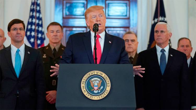 TRAS ATAQUE EN BASE MILITAR DE EE.UU EN IRAK, TRUMP ANUNCIA "SANCIONES ECONÓMICAS ADICIONALES" INMEDIATAS CONTRA IRÁN