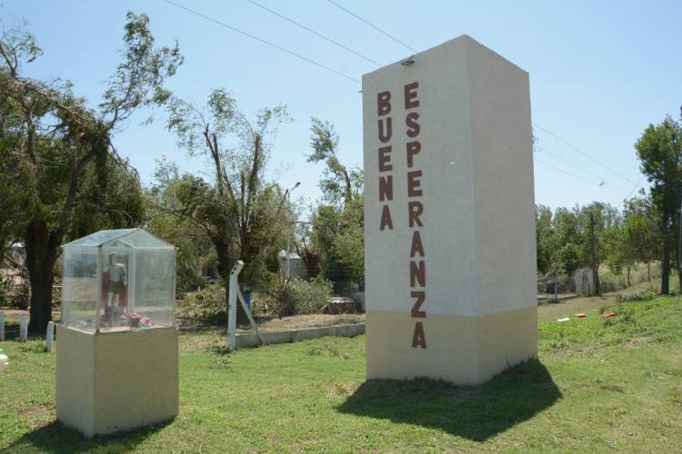 LA LOCALIDAD DE BUENA ESPERANZA, AZOTADA POR EL TEMPORAL, POCO A POCO VUELVE A LA NORMALIDAD