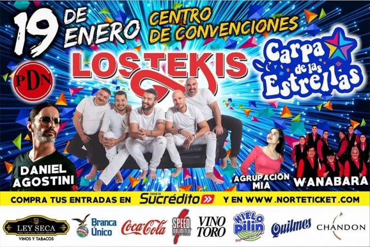 MAÑANA LLEGAN LOS TEKIS A SALTA